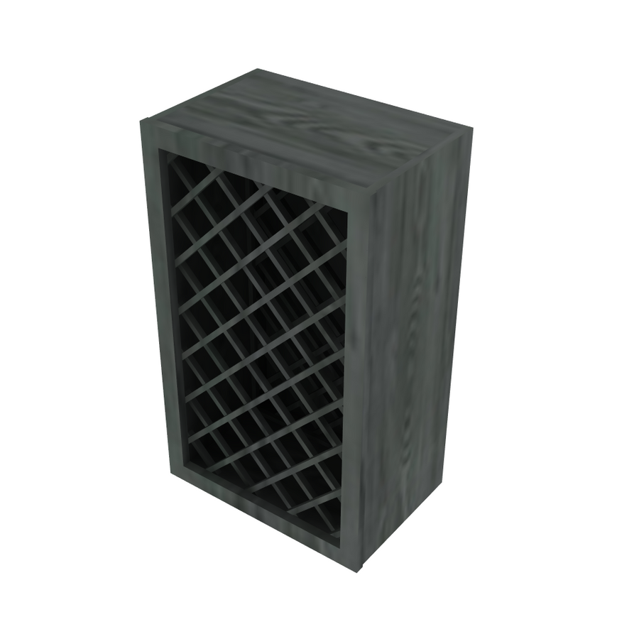 Brooklyn Slate Wine Rack - 30" W x 18" H x 12" D 30" W