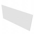 Brooklyn Bright White Back panel - Long Grain - 96" W x 48" H x 0.25" D