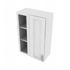 Brooklyn Bright White Blind Wall Cabinet - 24" W x 36" H x 12" D