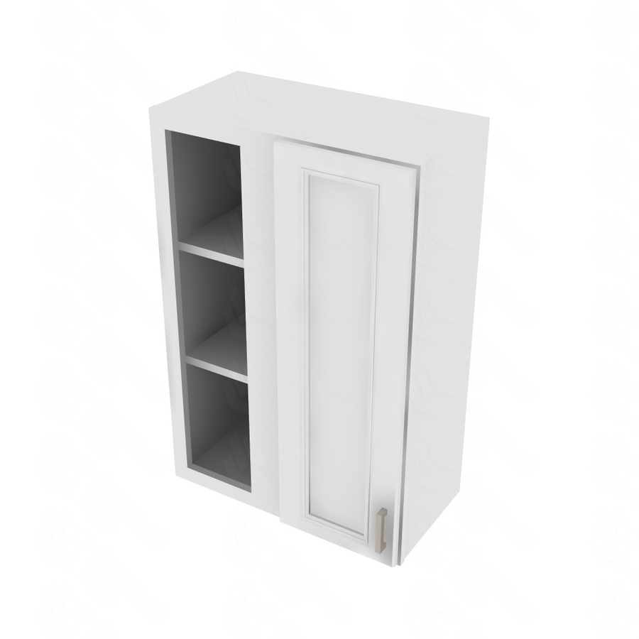 Brooklyn Bright White Blind Wall Cabinet - 24" W x 36" H x 12" D 24" W