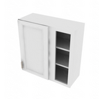 Brooklyn Bright White Blind Wall Cabinet - 30" W x 30" H x 12" D