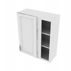 Brooklyn Bright White Blind Wall Cabinet - 30" W x 36" H x 12" D