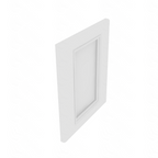 Brooklyn Bright White Decorative Cabinet End Panel - 11.5" W x 13.75" H x 0.75" D