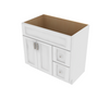 Brooklyn Bright White Vanity Combo Cabinet Right - 36" W x 34.5" H x 21" D 36" W