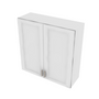 Brooklyn Bright White Double Door Wall Cabinet - 36" W x 36" H x 12" D 36" W