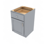 Essential Gray Single Door Standard Base Cabinet - 21" W Default Title