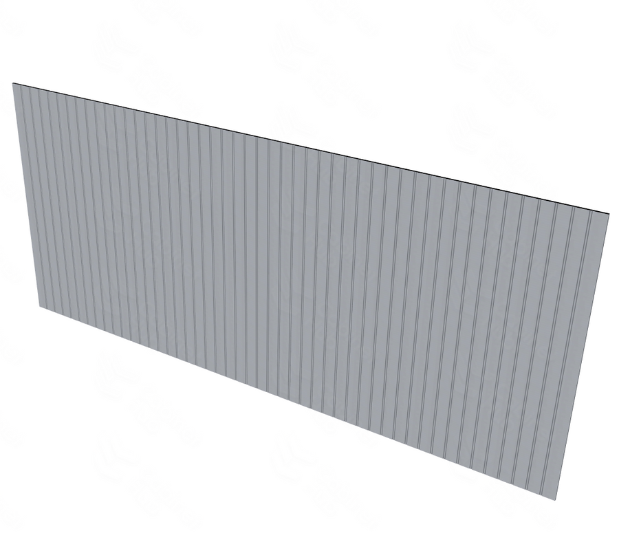 Essential Gray Bead Board - 48" W x 42" H x 0.25" D Default Title