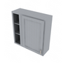 Essential Gray Blind Wall Cabinet - 36" W x 36" H Default Title