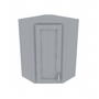 Essential Gray Corner Wall Cabinet - 24" W x 36" H Default Title