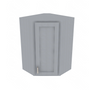Essential Gray Corner Wall Cabinet - 24" W x 36" H Default Title