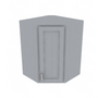 Essential Gray Corner Wall Cabinet - 27" W x 36" H Default Title