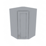 Essential Gray Corner Wall Cabinet - 27" W x 42" H Default Title