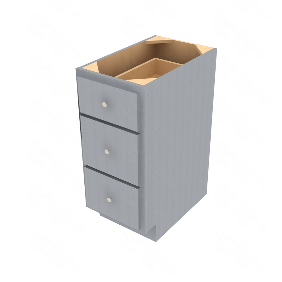Essential Gray Drawer Base Cabinet - 15" W Default Title
