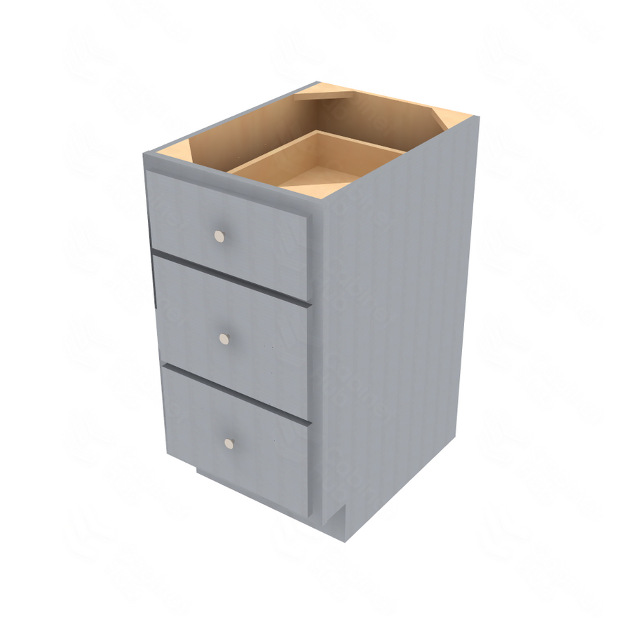 Essential Gray Drawer Base Cabinet - 18" W Default Title