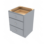 Essential Gray Drawer Base Cabinet - 24" W Default Title