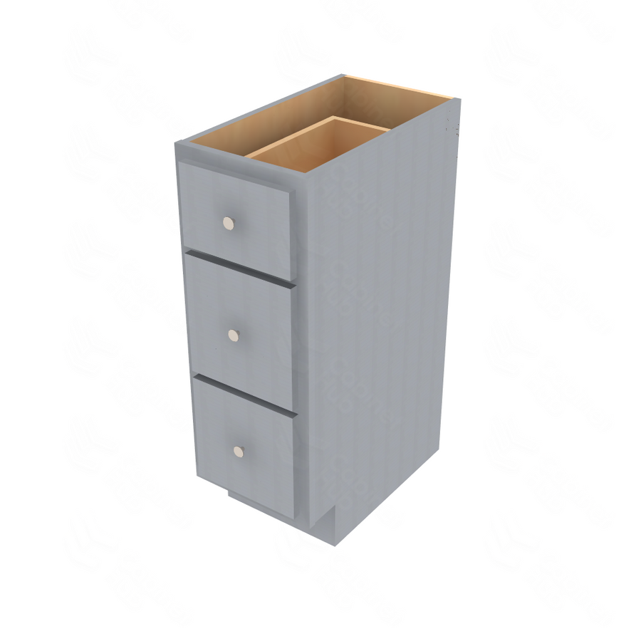 Essential Gray Vanity Drawer Base - 12" W x 34.5" H x 21" Default Title