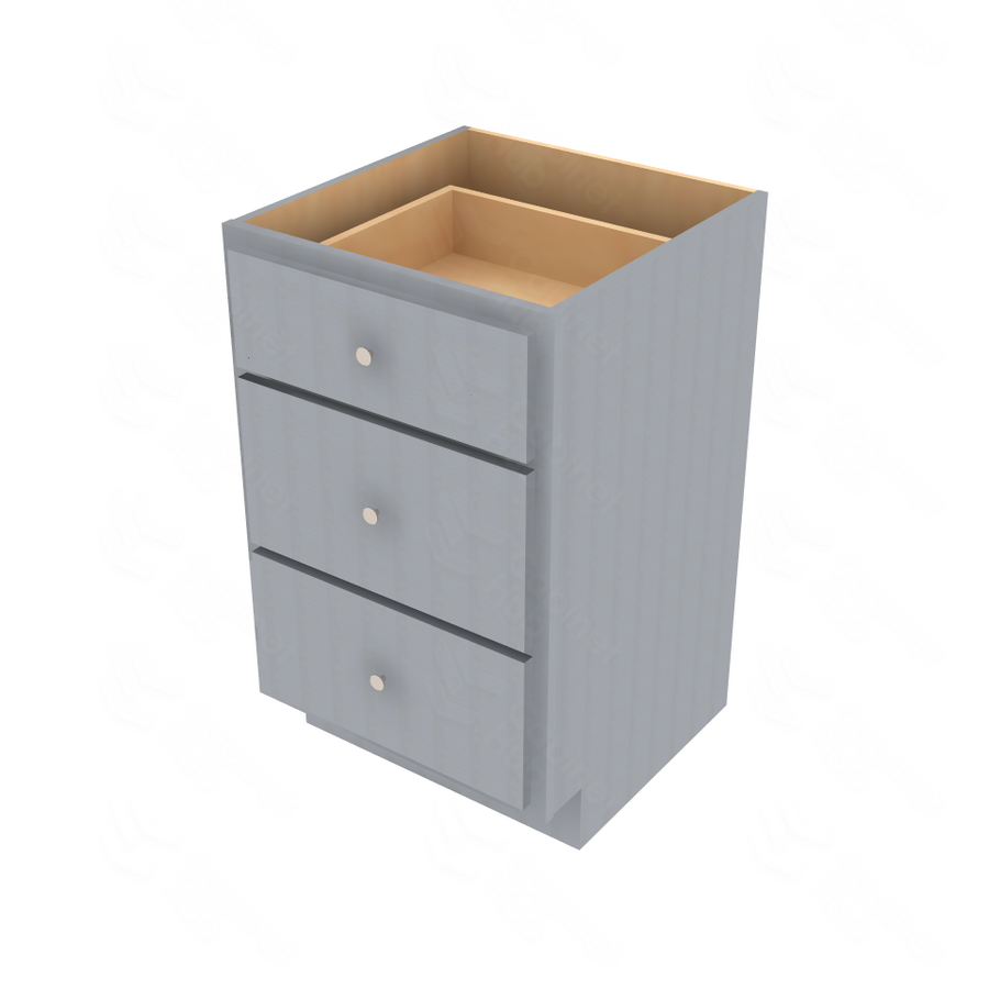 Essential Gray Vanity Drawer Base - 21" W x 34.5" H x 21" Default Title