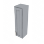 Essential Gray Single Door Wall Cabinet - 12" W x 42" H Default Title