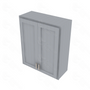 Essential Gray Double Door Wall Cabinet - 30" W x 36" H Default Title