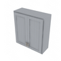 Essential Gray Double Door Wall Cabinet - 33" W x 36" H Default Title