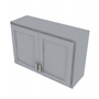 Essential Gray Double Door Wall Cabinet - 36" W x 24" H Default Title