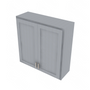 Essential Gray Double Door Wall Cabinet - 36" W x 36" H Default Title