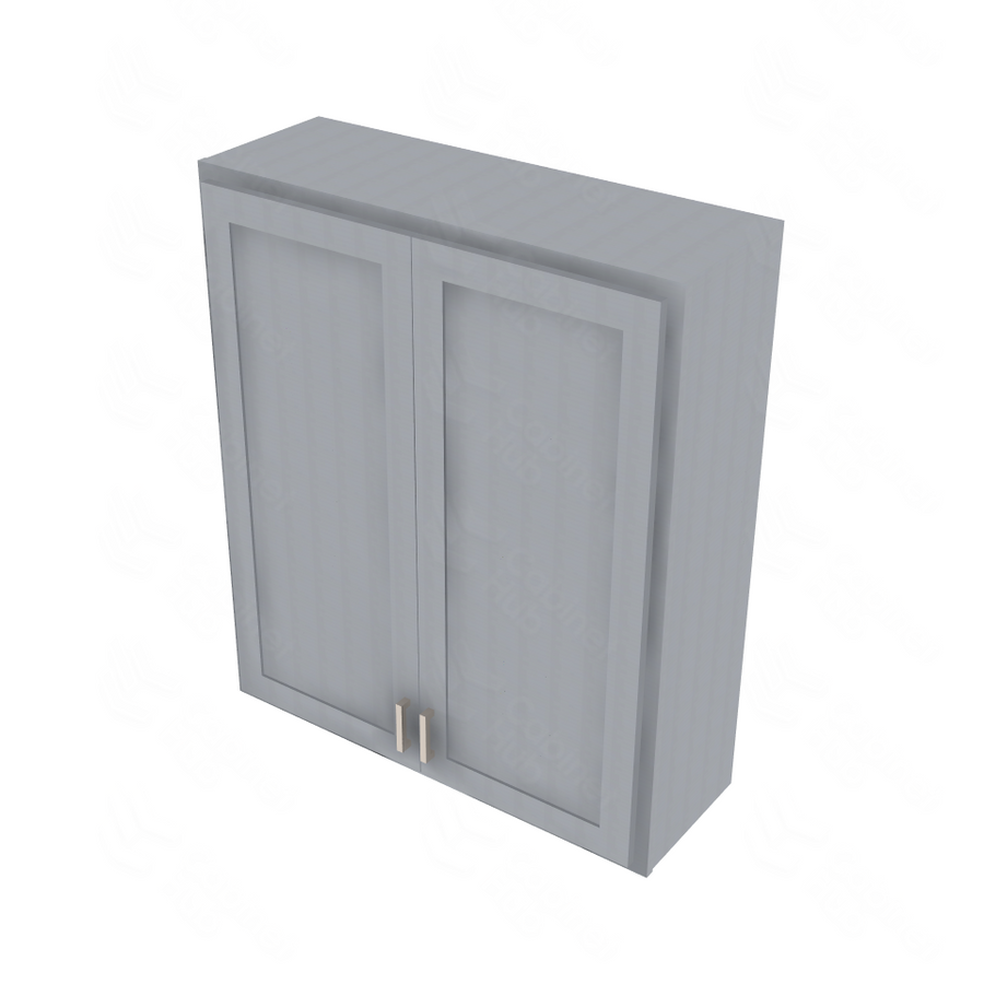 Essential Gray Double Door Wall Cabinet - 36" W x 42" H Default Title