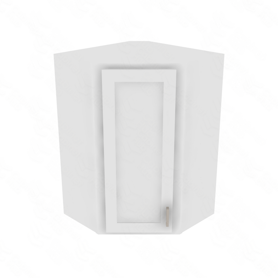 Essential White Corner Wall Cabinet - 24" W x 36" H Default Title