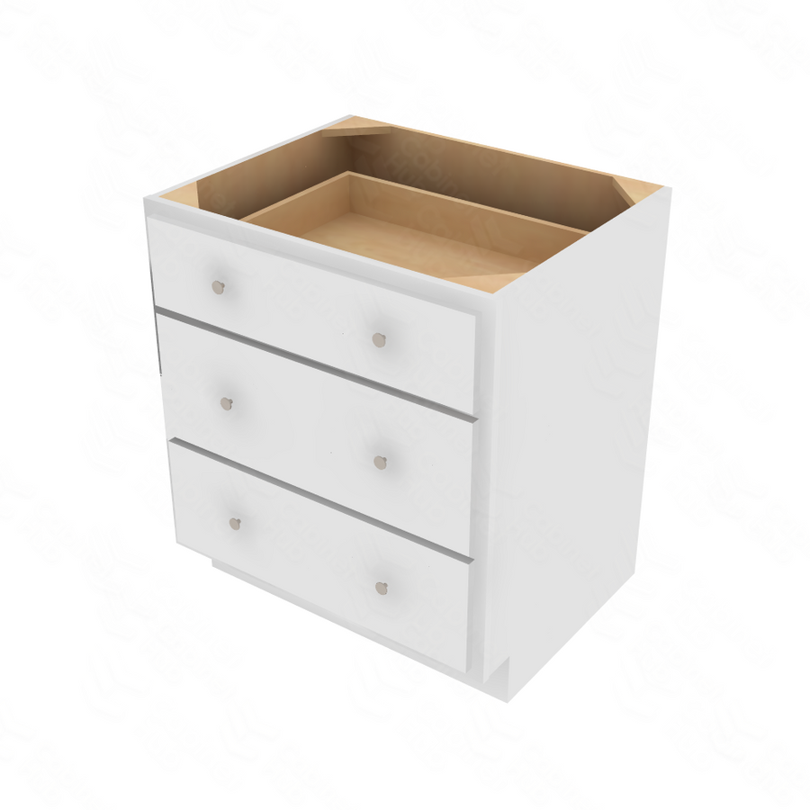 Essential White Drawer Base Cabinet - 30" W Default Title