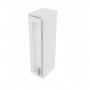 Essential White Single Door Wall Cabinet - 9" W x 36" H