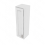Essential White Single Door Wall Cabinet - 12" W x 42" H Default Title