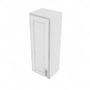 Essential White Single Door Wall Cabinet - 15" W x 42" H Default Title