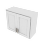 Essential White Double Door Wall Cabinet - 30" W x 24" H Default Title