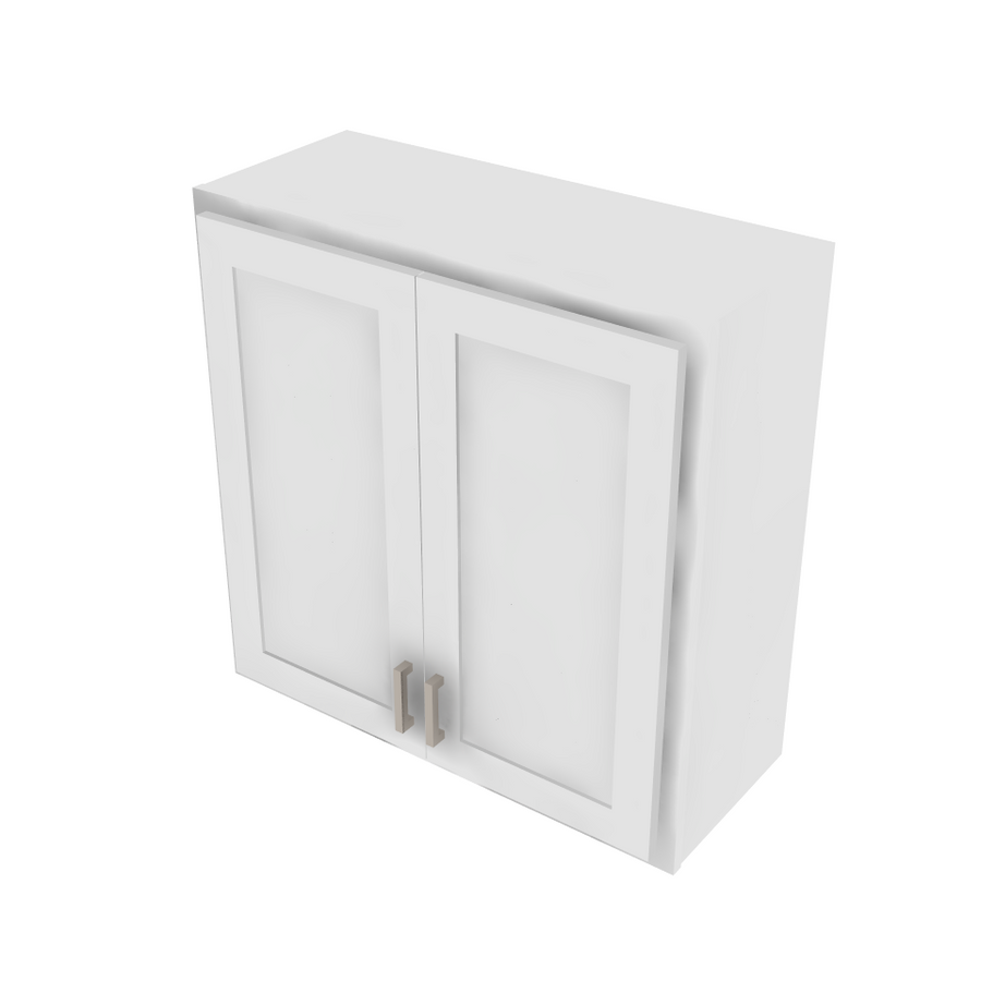 Essential White Double Door Wall Cabinet - 30" W x 30" H Default Title