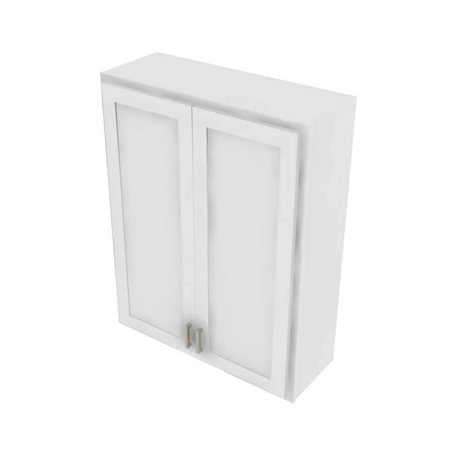 Essential White Double Door Wall Cabinet - 33" W x 42" H Default Title