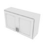 Essential White Double Door Wall Cabinet - 39" W x 24" H Default Title