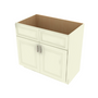 Lenox Canvas Double Door Vanity - 36" W 36" W