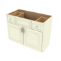 Lenox Canvas Vanity Sink Base - 42" W x 34.5" H x 21" D 42" W