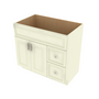 Lenox Canvas Vanity Combo Cabinet Right - 36" W x 34.5" H x 21" D 36" W