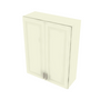 Lenox Canvas Double Door Wall Cabinet - 33" W x 42" H x 12" D 33" W
