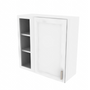 Napa White Blind Wall Cabinet - 30" W x 30" H x 12" D 30" W