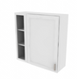 Napa White Blind Wall Cabinet - 36" W x 36" H x 12" D 36" W