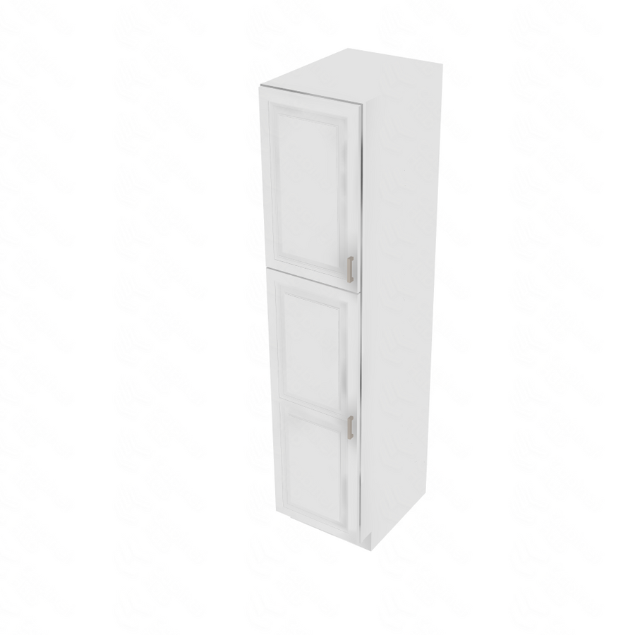 Napa White Single Door Pantry - 18" W x 84" H x 24" D 18" W