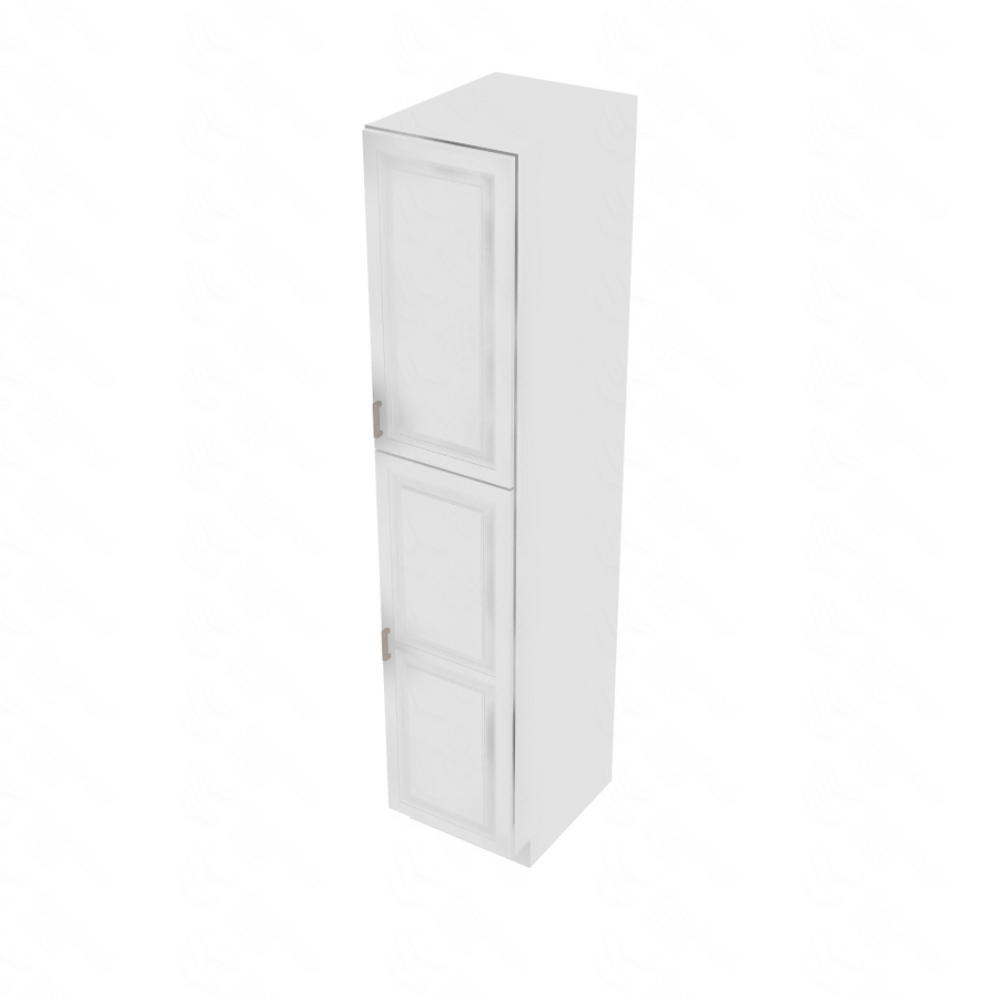 Napa White Single Door Pantry - 18" W x 90" H x 24" D 18" W