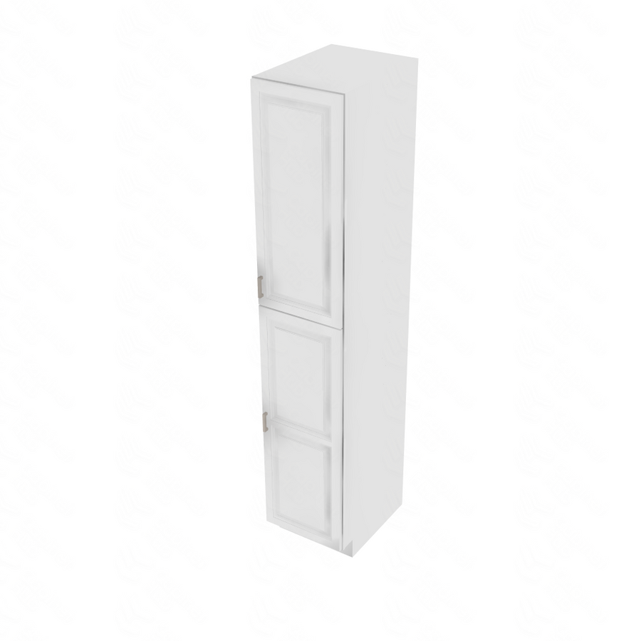 Napa White Single Door Pantry - 18" W x 96" H x 24" D 18" W