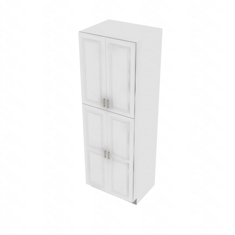 Napa White Double Door Pantry - 30" W x 90" H x 24" D 30" W