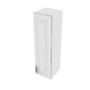 Napa White Double Door Wall Cabinet - 12" W x 42" H x 12" D 12" W