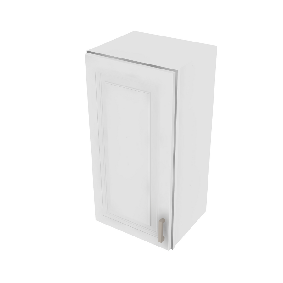 Napa White Single Door Wall Cabinet - 15" W x 30" H 15" W