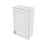 Napa White Single Door Wall Cabinet - 21" W x 36" H 21" W