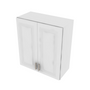 Napa White Double Door Wall Cabinet - 27" W x 30" H 27" W